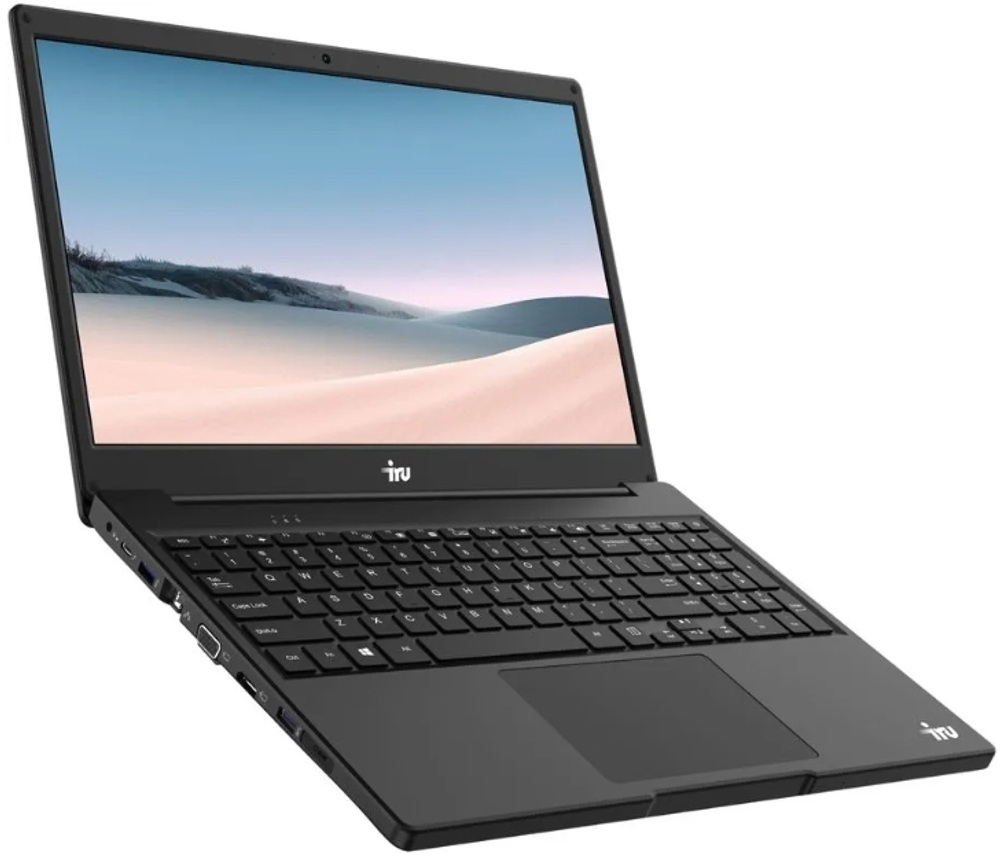 Ноутбук  iRu Калибр 15Y 15.6 ", Core i7, 8 Гб RAM, 256 Гб SSD, UHD Graphics, Черный