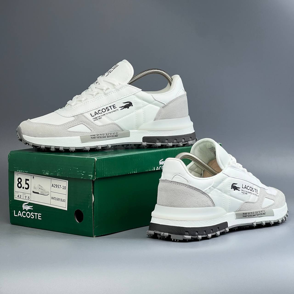 Кроссовки Lacoste EliteActive #9 (бел.)