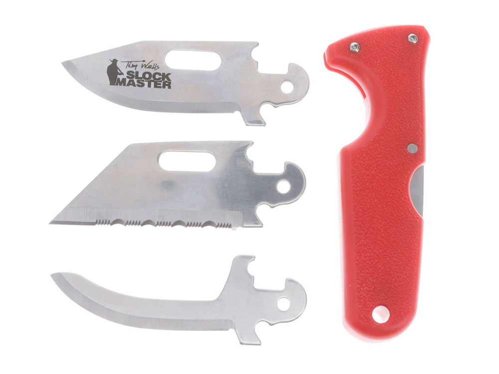 Нож Cold Steel Click N Cut Slock Master Skinner 3 клинка 420J2 ABS