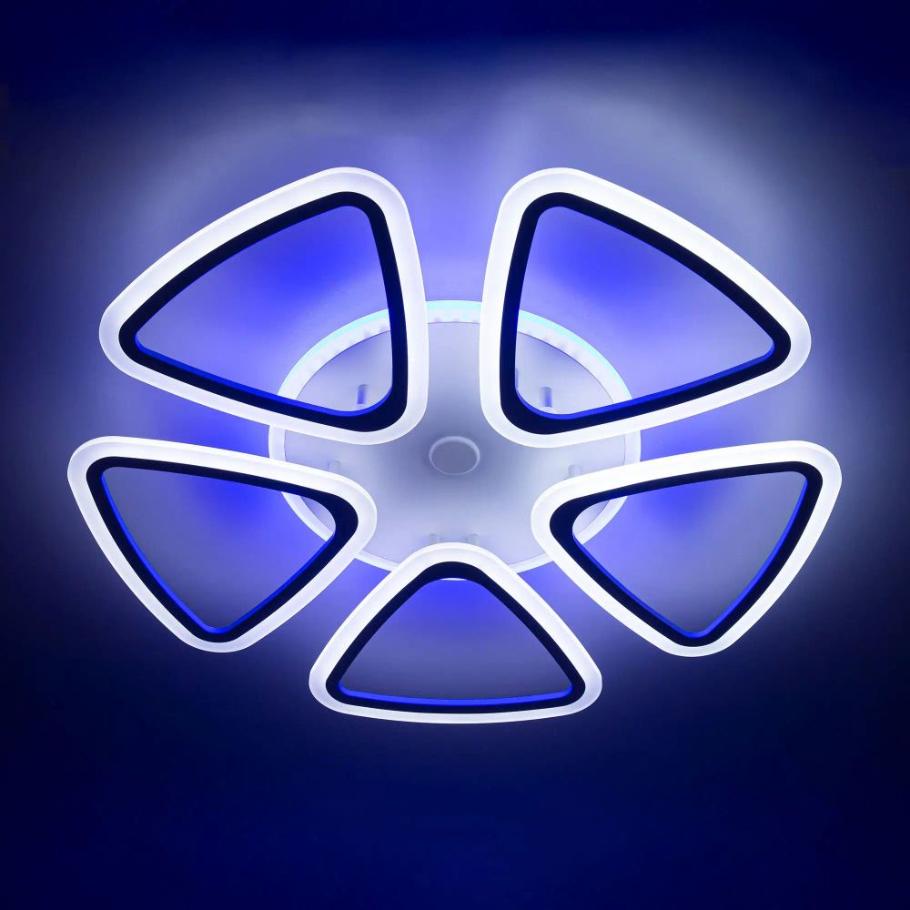 Citilux Мальта Смарт CL234A250E RGB Умная люстра Белая