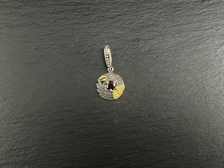 Подвеска. Вещий Ворон". С позолотой