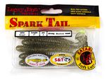 Мягкая съедобная приманка LJ Pro Series Spark Tail 4,0 in (101 мм), цвет S08, 5 шт
