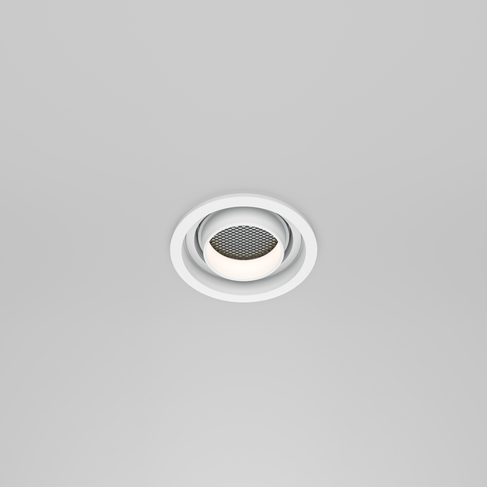 Встраиваемый светильник Maytoni Atom DL113-GU10-01-RD-W