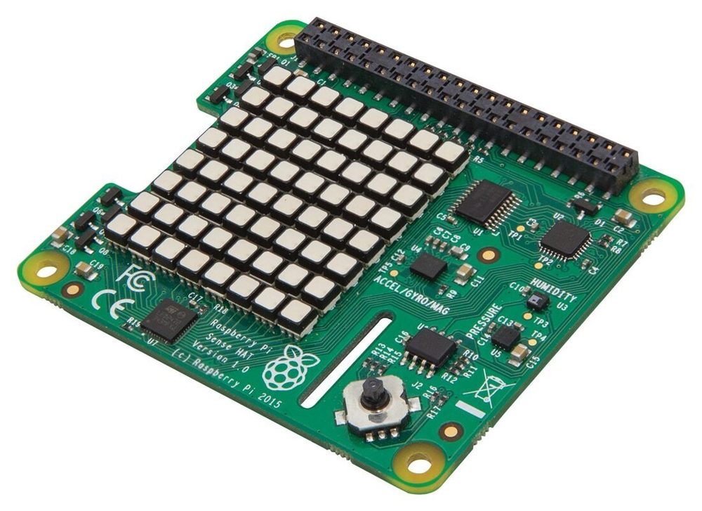 Sense HAT для Raspberry Pi zero/2B/3B/3B+/4B