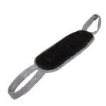 Мочалка из полипропилена Мужская двусторонняя, 37см (57х13см с ручками), medium/hard, д