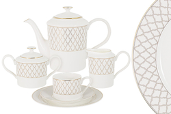 Чайный сервиз 21 предмет на 6 персон Anna Lafarg Emily Виндзор