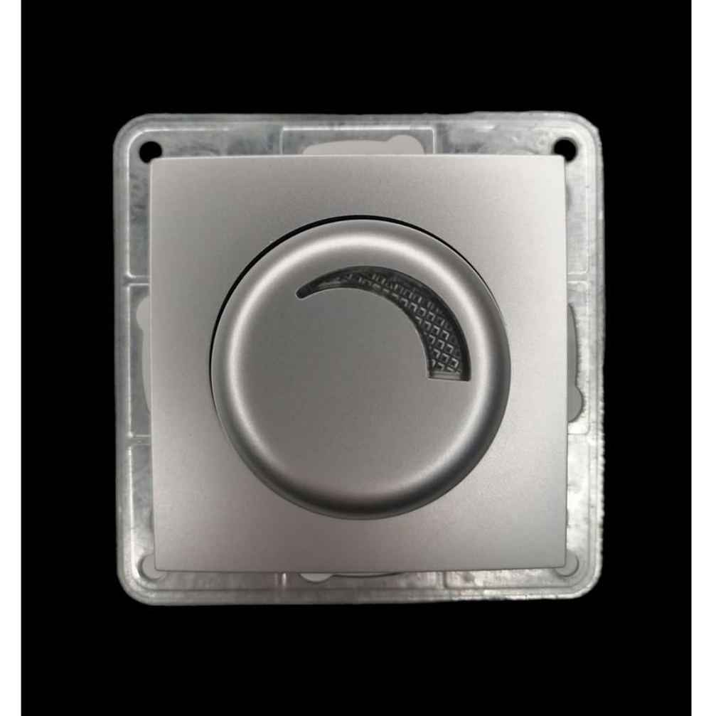 Светорегулятор-выключатель (диммер) Profitec Tesla серебро