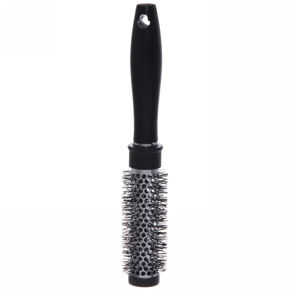 Расческа массажная брашинг термо «Ultramarine - Black», цвет черный, d-2,5см, 23 см