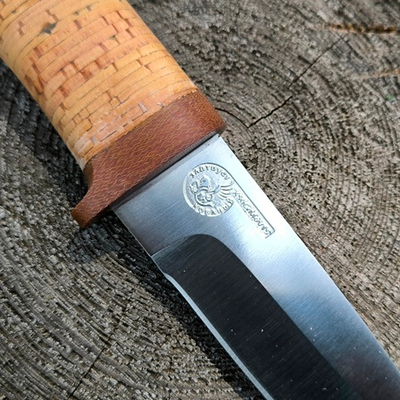 Туристический нож НС-18 Медведь, рукоять береста (Златоуст)