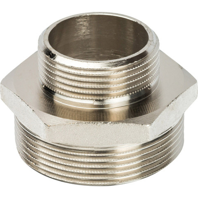 Ниппель переходной STOUT НН 2"X1 1/4" никель