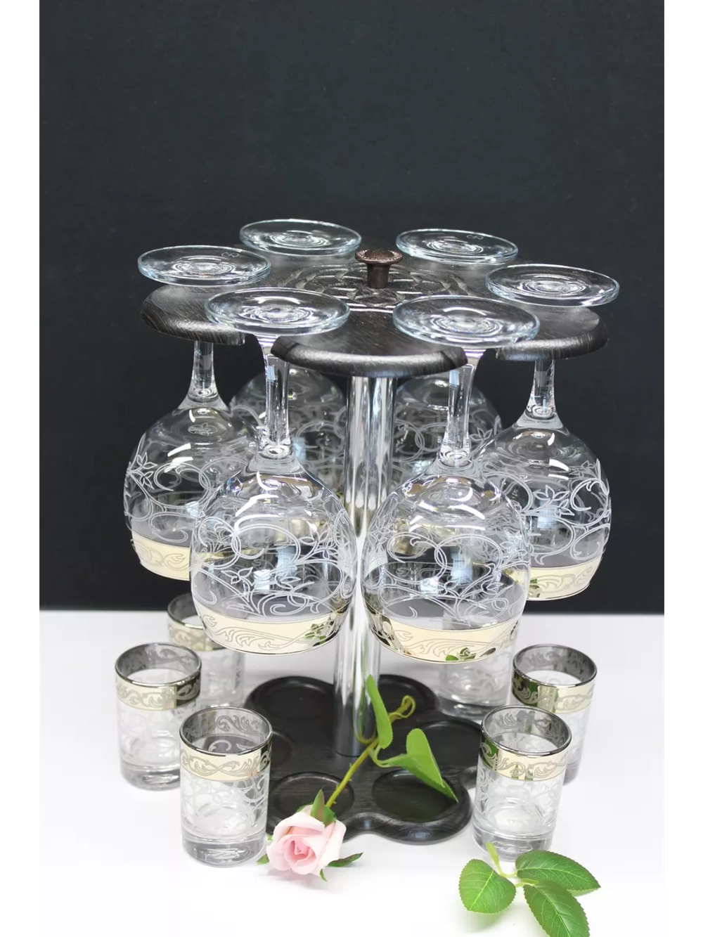 Подарочный набор бар фужер и стопки