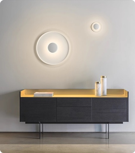 Wall design lamp  Top by Vibia