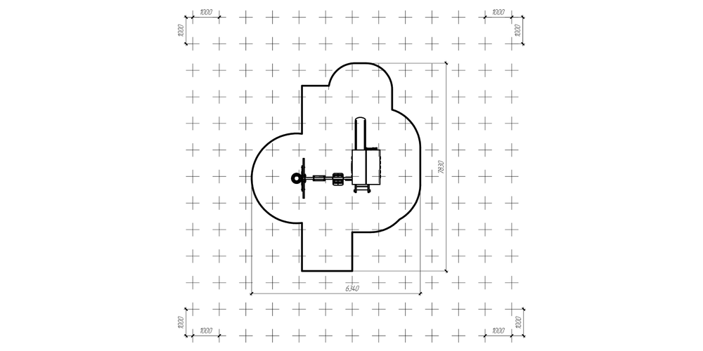 Детская площадка Савушка Тусун - 11 (синий)