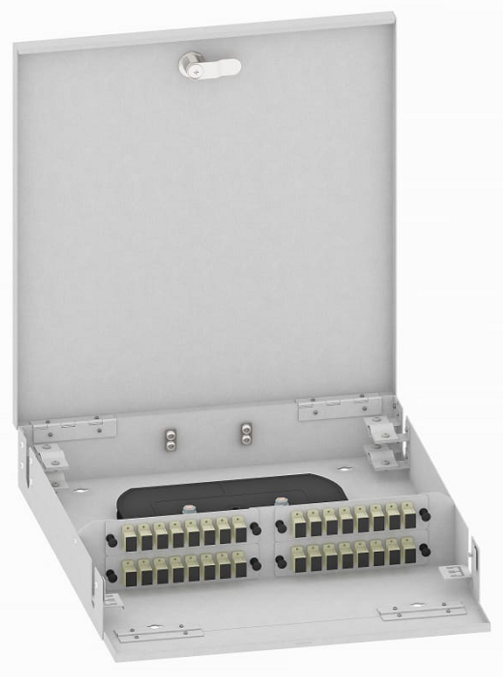 Кросс оптический настенный  TopLAN КРН-Top-32SC/U-OM2-GY