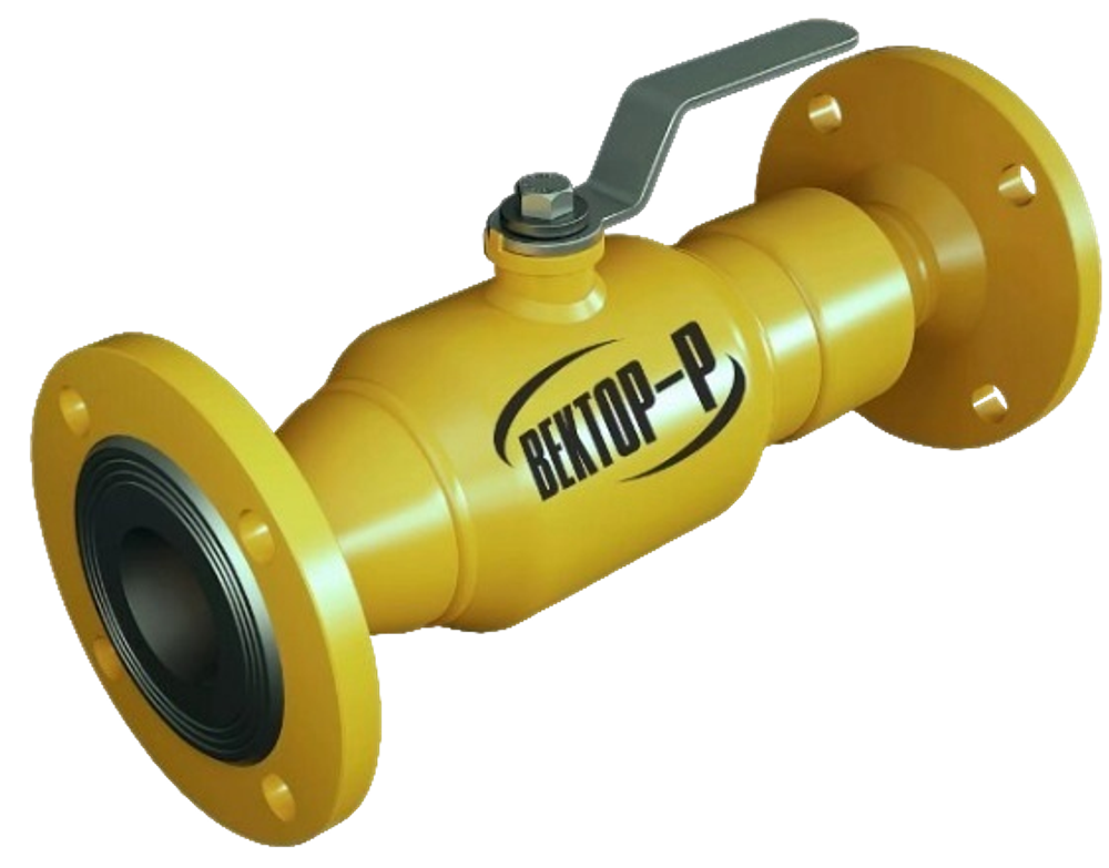 Кран шаровый д/газа ВЕКТОР-Р КШИ-50ф, Ру16