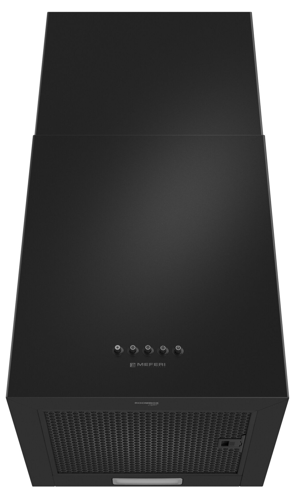 Дизайнерская пристенная вытяжка Meferi ROOMBOX40BK LIGHT фото 4