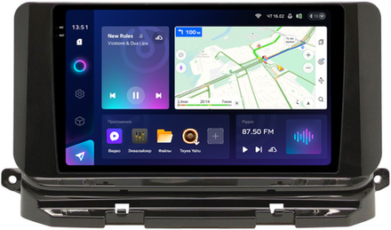 Магнитола для Skoda Octavia A8 2020-2024+ (поддержка климата, тест МСК) - Teyes CC3-2K QLed Android 10, ТОП процессор, SIM-слот, CarPlay