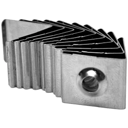 Крепеж (клипса) для углового профиля, для светодиодной ленты 16х16 мм -10шт.