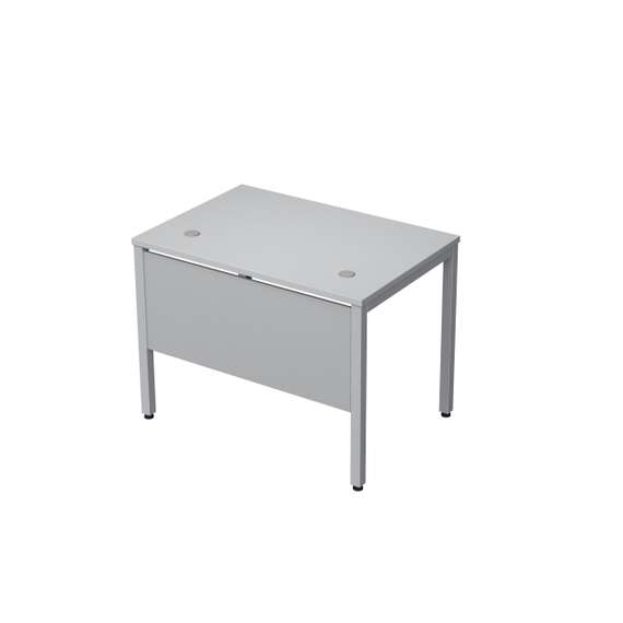 6МД.067 Стол рабочий с экраном из ЛДСП (1000*600*750)