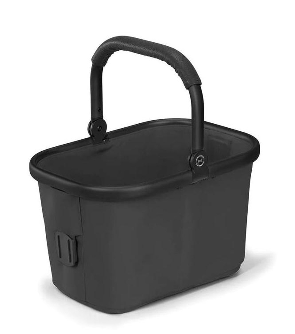 Прогулочная коляска Cybex Gazelle S BLK Moon Black с корзиной и дождевиком