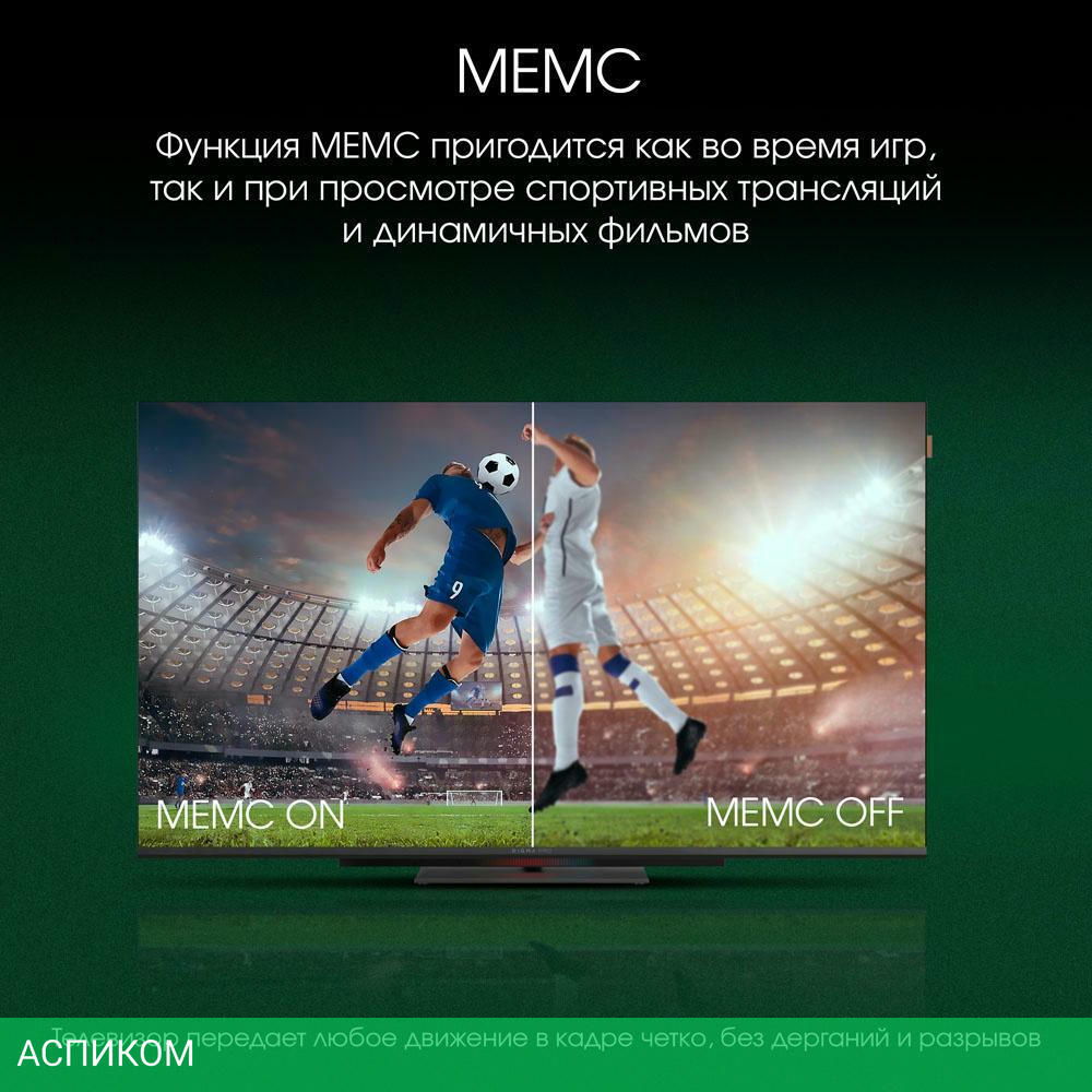 Телевизор Digma Pro 55C черный