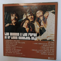 Винтажная виниловая пластинка LP The Mamas and The Papas 16 Of Their Greatest Hits (Japan 1978)