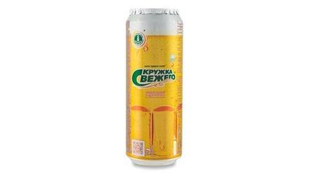 Пиво Кружка Свежего Мягкое 0,45 л ж/б