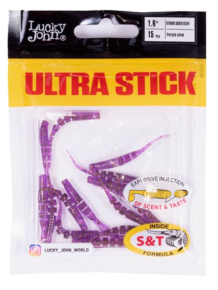 Слаги съедобные искусственные LJ Pro Series ULTRA STICK 1,6in (04.20)/S13 15шт.