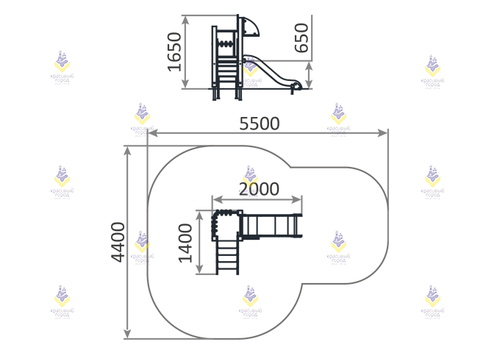 Горка «Кораблик»