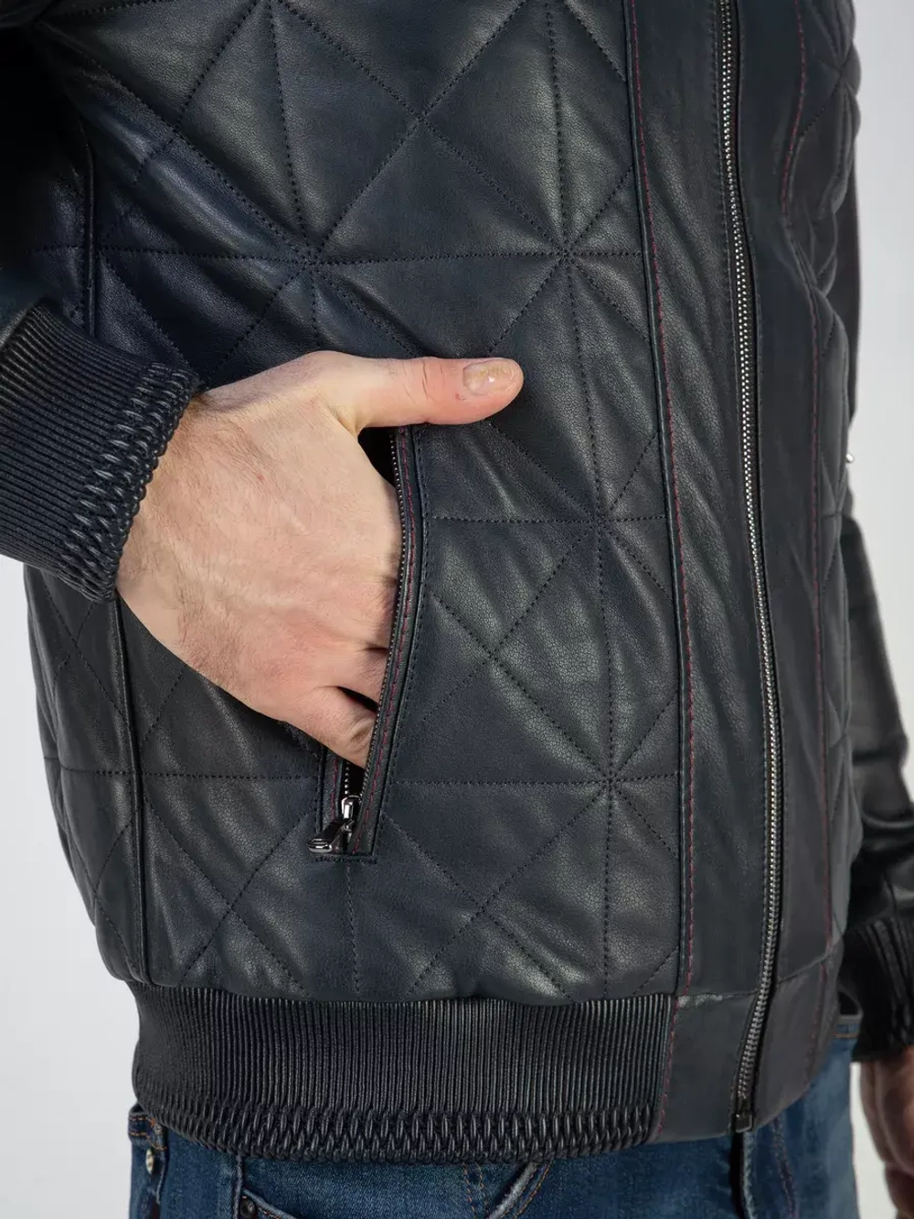 Кожаная куртка демисезонная Турция