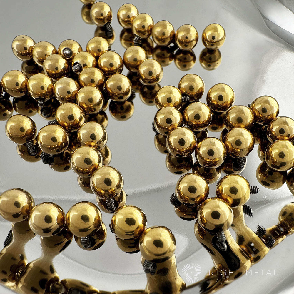 Шар Ball Classic PVD Yellow