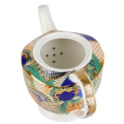 Чайник "Saphir" v=600мл (фарфор) (подарочная упаковка)