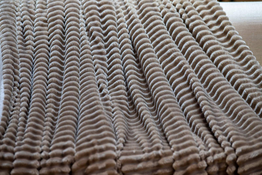 Плед 160x220 Sofi De MarkO Полоса коричневый