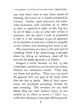 Standing Catch-As-Catch-Can Wrestling. (Bacon's Style) | S.V. Bacon