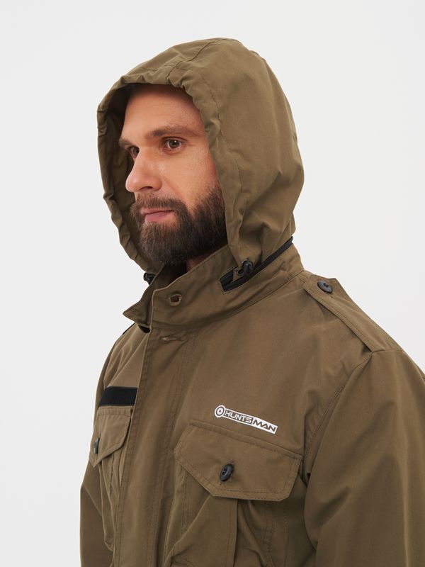 Костюм летний Крафт ткань Ravena Peach Wash цвет Олива