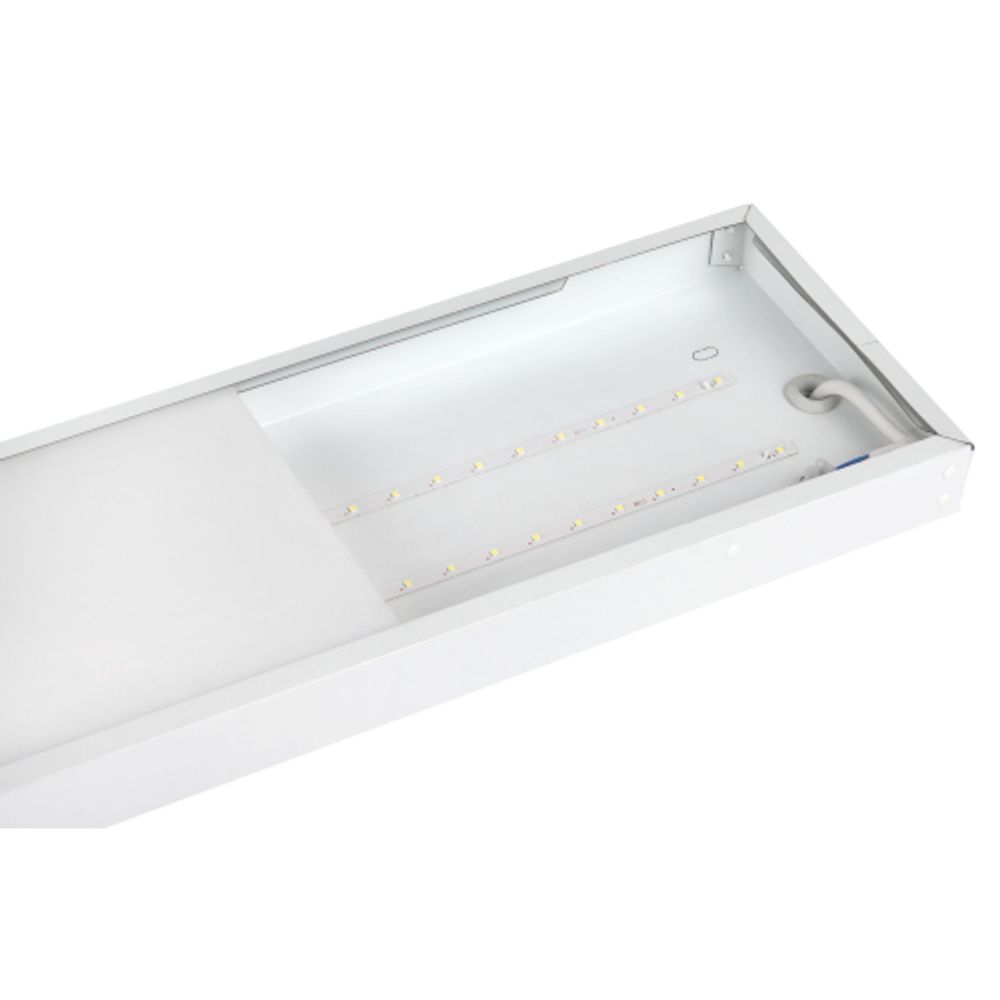 Светильник светодиодный ЭРА SPO-920-3-65K-045 45Вт 6500К 4725Лм 1195х180х40 матовый | Офисные Светильники Россия