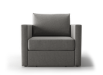 Альфа кресло-кровать (шифт темно-серый)