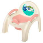 Горшок-стульчик Пластишка светло-розовый Арт. 431326733