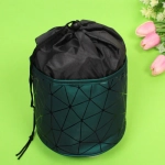 Косметичка круглая «Women secret», цвет зеленый, 16*15см