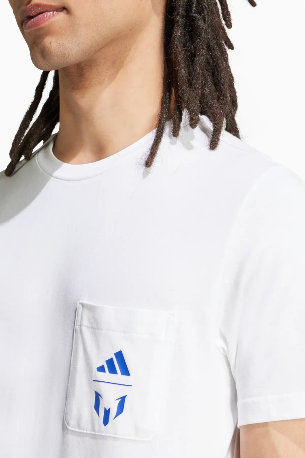 Футболка adidas Messi Icon Graphic Tee - белый