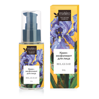 Крем-эксфолиант Relax day Iris 30мл, Mi&Ko