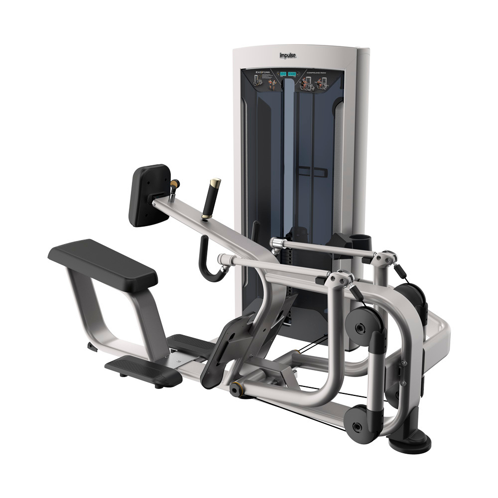 Impulse FE9719 гребная тяга с упором, профессиональный тренажер
