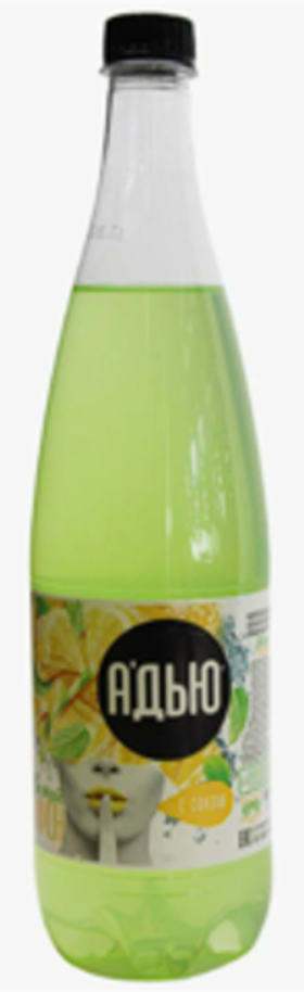 Адью 1Л/6 ЛИМОННЫЙ ФРЕШ ГАЗ