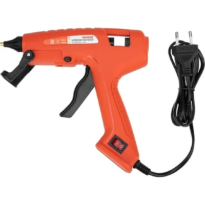 Rexant (12-1530) Пистолет клеевой, 100Вт, 11мм, ЭКСПЕРТ, блистер