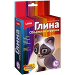 Игрушка из глины объемная "Домашний котенок" (Lori)