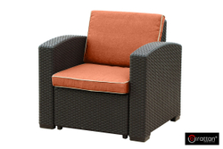 Комплект мебели Rattan Premium 4, венге