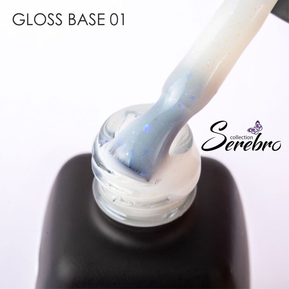 База Gloss №01 Serebro, 11 мл