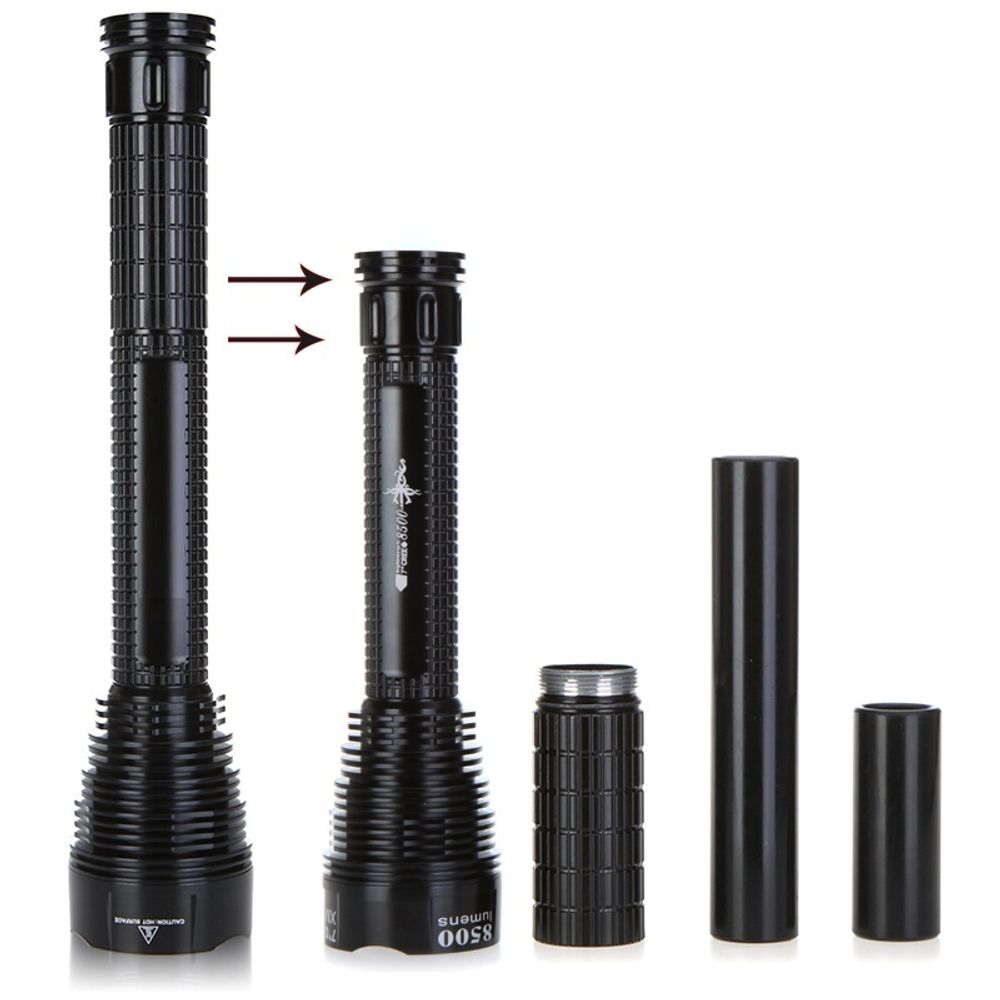 Светодиодный фонарь SANGUAN 3G-7K, CREE XM-L T6, 8000lm