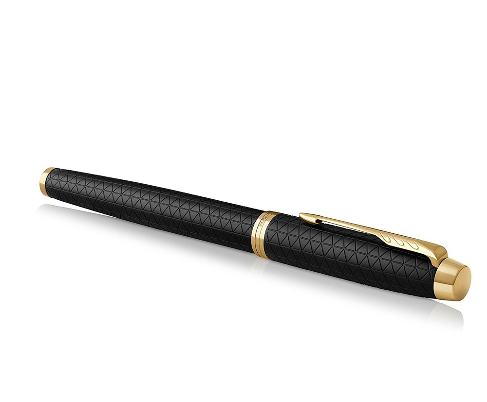 Ручка роллер Parker IM Premium Black GT (без гравировки)