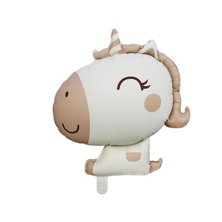 К Фигура Единорог-малыш Коричневый 70 см.